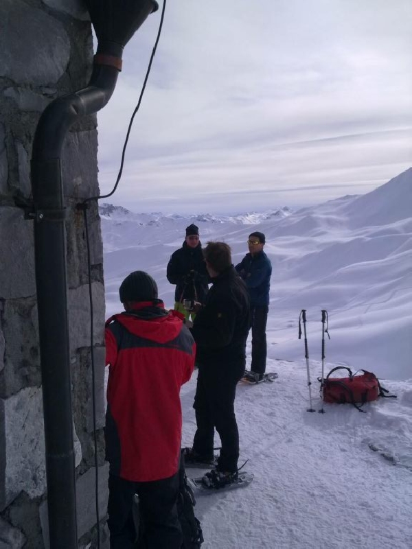 Ausblick von der Hütte